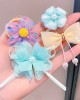 10-Piece Girls Sweet Flower And Bow Hairpin Set