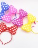 Girl Cute LED Luminous Bow Hair Band (Random Color)