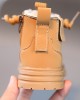 Boys Casual Martin Boots Thickened Fleece Short Boots