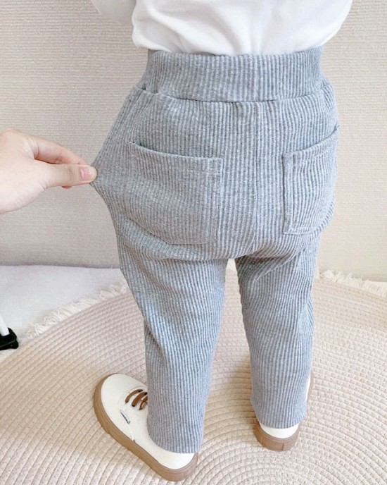 【12M-6Y】Girls Solid Color Comfortable Cotton Leggings