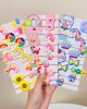 15-Piece Girls Cute Flowers And Cartoon Pattern Hair Accessories Set