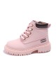 Kids Fashionable Non-slip Boots PU Short Boots