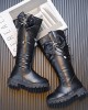 Girls Fashion Bow PU Boots