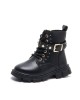 Girls Fashion Pearl Martin Boots PU Short Boots