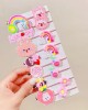 15-Piece Girls Cute Flowers And Cartoon Pattern Hair Accessories Set