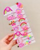 15-Piece Girls Cute Flowers And Cartoon Pattern Hair Accessories Set