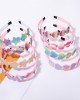 Girl Cute Love Heart Gradient Rainbow Headband