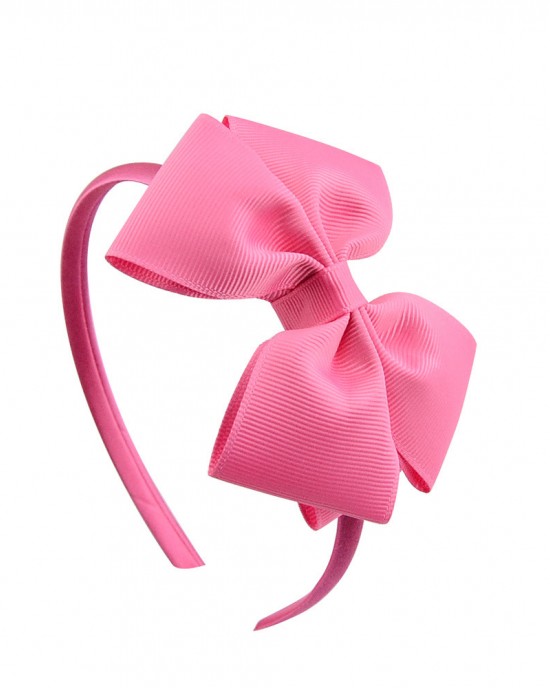 Girl Multicolor Bow Hair Hoop