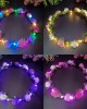 Girl Floral Colorful LED Light Up Wreath