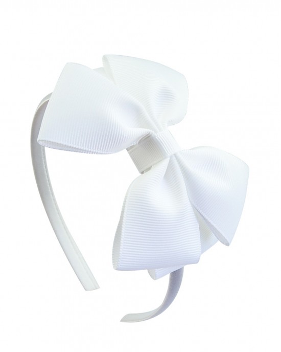 Girl Multicolor Bow Hair Hoop