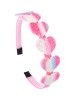 Girl Cute Love Heart Gradient Rainbow Headband