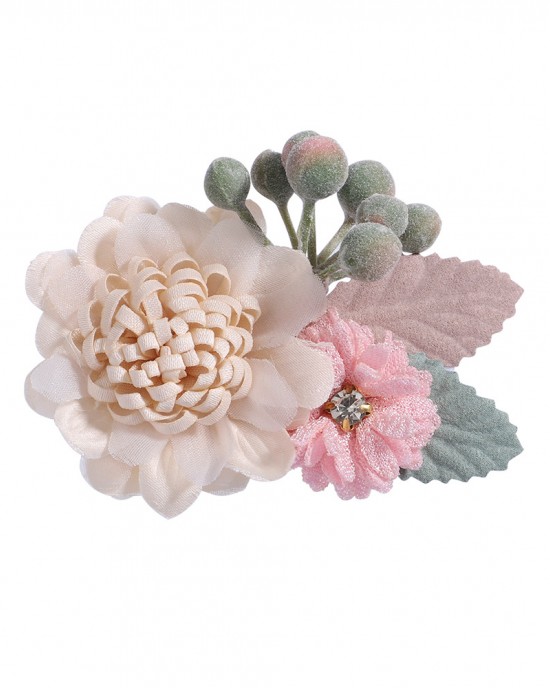 Girls Sweet Simulation Flower Pearl Hairpin