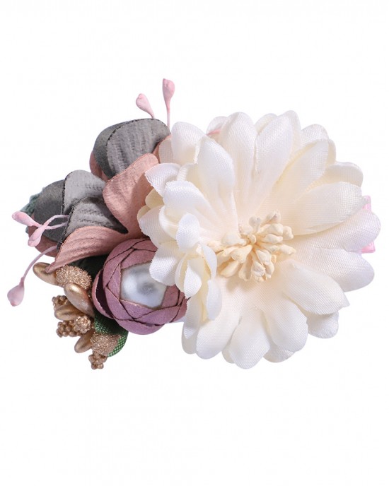 Girls Sweet Simulation Flower Pearl Hairpin