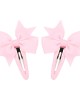 2-pieces Girls Multi-Color BowKnot Not Hurt Hair Bangs Barrette