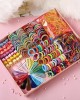 780-Piece Girl Colorful Hair Clip Hair Rope Hair Circle Hair Accessories Gift Baby Box