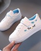 Girls Cartoon Embroidery Sneakers