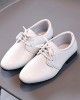 Boys Solid Color PU Leather Shoes