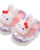 Girls Thick Fluffy Bunny Slippers