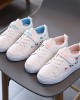 Girls Cartoon Embroidery Sneakers